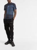 t-shirt STONE ISLAND 2NS81 COTTON JERSEY, 'MOSAIC FOUR' PRINT, GARMENT DYED_SLIM FIT