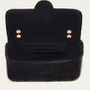 sac Claris Virot Python Mini Ava Noir