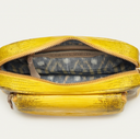 sac bandouliere Claris Virot Lézard Big Charly Jaune Bandoulière Endek
