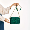 sac Claris Virot Python Charly Menthe