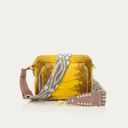 sac Claris Virot Lézard Charly Jaune Bandoulière Endek