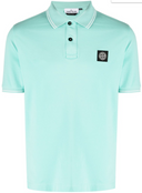 polo Stone Island 22S18 STRETCH COTTON PIQUÉ_SLIM FIT Front STONE ISLAND