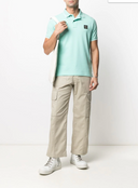 polo Stone Island 22S18 STRETCH COTTON PIQUÉ_SLIM FIT Front STONE ISLAND