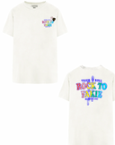 t-shirt Newtone trucker fakie dirty white