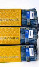 jeans Jacob Cohën denim strech délavage clair