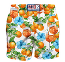 balneaires MC2 SAINT-BARTH Man classic swim shorts with cocktail print