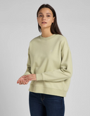 SWEATSHIRT LEE IN PALE KHAKI