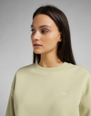 SWEATSHIRT LEE IN PALE KHAKI