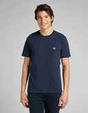 t-shirt Lee PATCH LOGO IN NAVY