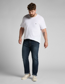 t-shirt Lee PATCH LOGO IN WHITE