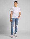 t-shirt Lee PATCH LOGO IN WHITE