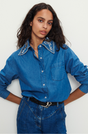 chemise ba&sh allan. CHEMISE EN JEAN