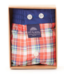 boxer Mc Alson M4529 - checkered red & navy