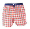 boxer Mc Alson M4529 - checkered red & navy