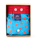 boxer Mc Alson M4553 - Strawberry turquoise