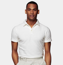 polo Fedeli Terry polo shirt ‘Terry Mondial’ white