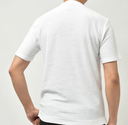 t-shirt Fedeli Terry crew neck T-shirt 'Extreme' white