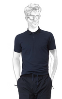 polo Fradi en coton très doux. Coupe ajustée