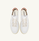 sneakers Autry SNEAKERS MEDALIST LOW EN CUIR BLANC ROUILLE