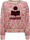 sweat Isabel Marant Etoile Mobily Raspberry