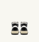 sneakers Autry MEDALIST LOW EN CUIR BLANC NOIR