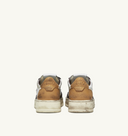 sneakers Autry SUPER VINTAGE SNEAKERS MEDALIST LOW EN CUIR BLANC MARON