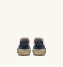 BASKET AUTRY MEDALIST LOW VINTAGE CUIR BLANC ROUGE BLEU