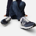 Sneakers Hogan H601 Bleu Gris