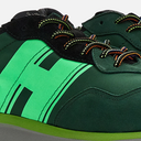 Sneakers Hogan H601 Vert Gris