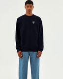 sweat Arte CLARCK SCRIBBLE CREWNECK - NAVY