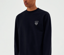 sweat Arte CLARCK SCRIBBLE CREWNECK - NAVY