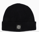 bonnet Stone Island noir en laine