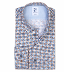 chemise R2 en coton imprimé lampes multicolores
