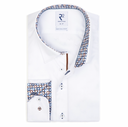 chemise R2  Blanche Coton Bio 2 PLIS