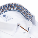 chemise R2  Blanche Coton Bio 2 PLIS