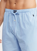 Pyjama long Ralph Lauren en popeline vichy