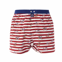 boxer Mc Alson M4615 - Rayure bordeaux rugby