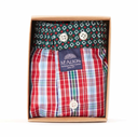 boxer Mc Alson M4660 - Carreau rouge, vert & bleu