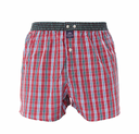 boxer Mc Alson M4660 - Carreau rouge, vert & bleu