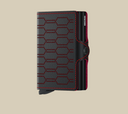 Twin Wallet Style Fuel Black-Red Secrid