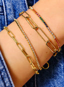bracelet WHITE TENNIS Mya Bay