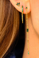 boucle oreille GREEN JAIPURS Mya Bay