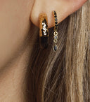 boucle oreilles BLACK GATSBY Mya Bay