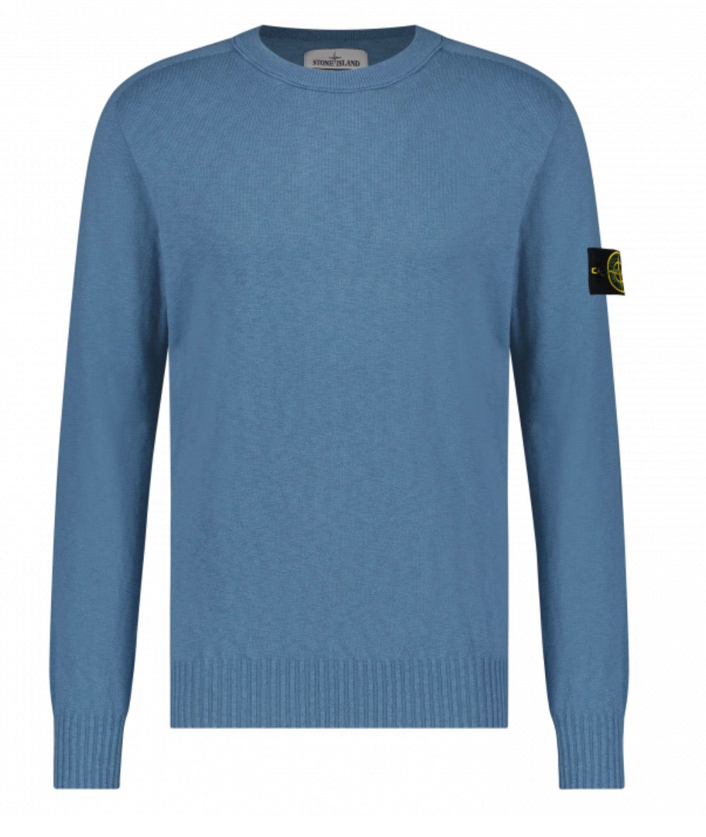 Stone island pull bleu deals