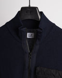 Cotton Mixed Zipped Knit C.P. Company eclips