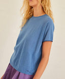 TRICOT ANNIE EN LIN - PE23 - BLEU CIEL Momoni