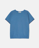 TRICOT ANNIE EN LIN - PE23 - BLEU CIEL Momoni