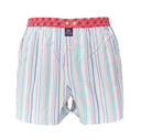 boxer Mc Alson M4722 - Rayure vert & blanc