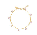 bracelet NILAI Loulou  quartz rose