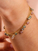 bracelet NILAI Loulou  quartz rose
